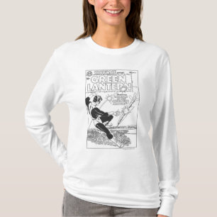Camiseta Lanterna verde - míssil do fugitivo, preto e