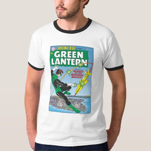 Camiseta Lanterna Verde - Míssil Fugitivo (Frente)