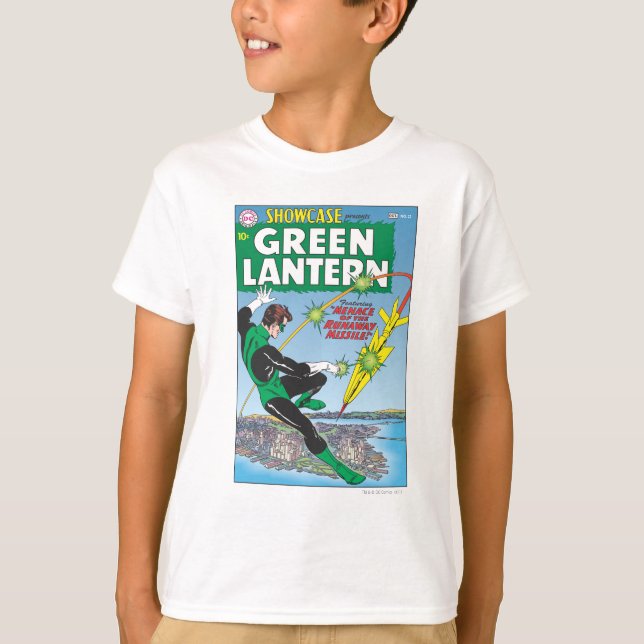 Camiseta Lanterna Verde - Míssil Fugitivo (Frente)