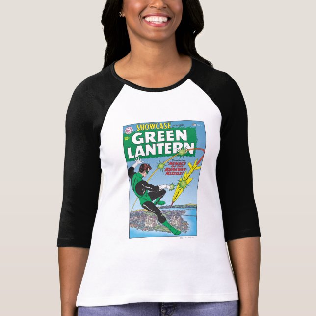 Camiseta Lanterna Verde - Míssil Fugitivo (Frente)