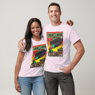 Camiseta Lanterna verde nas trincheiras
