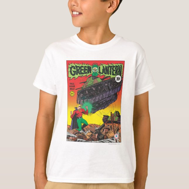 Camiseta Lanterna Verde nas trincheiras (Frente)