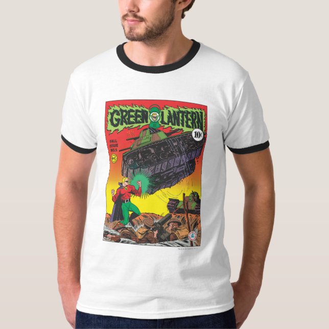 Camiseta Lanterna Verde nas trincheiras (Frente)