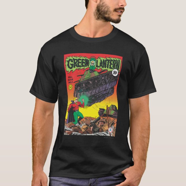 Camiseta Lanterna Verde nas trincheiras (Frente)