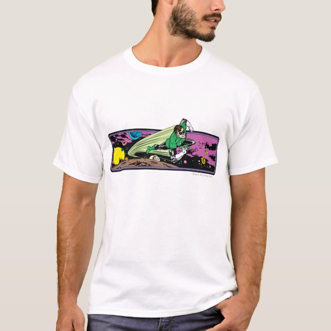 Camiseta Lanterna Verde no Espaço (Frente)