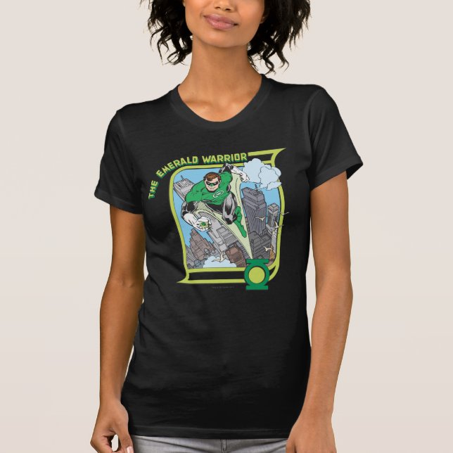 Camiseta Lanterna Verde - O Guerreiro Esmeralda (Frente)