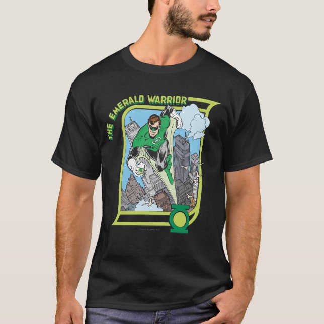 Camiseta Lanterna Verde - O Guerreiro Esmeralda (Frente)