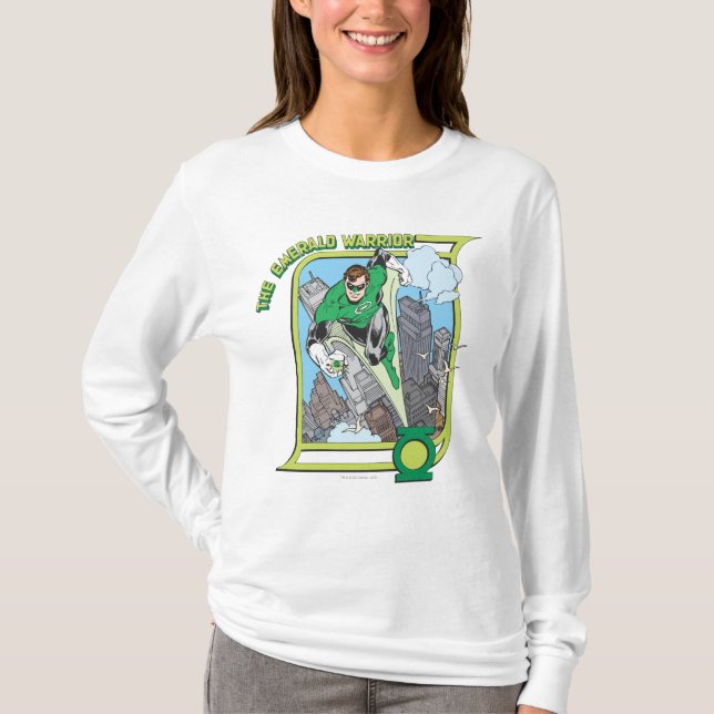 Camiseta Lanterna Verde - O Guerreiro Esmeralda (Frente)