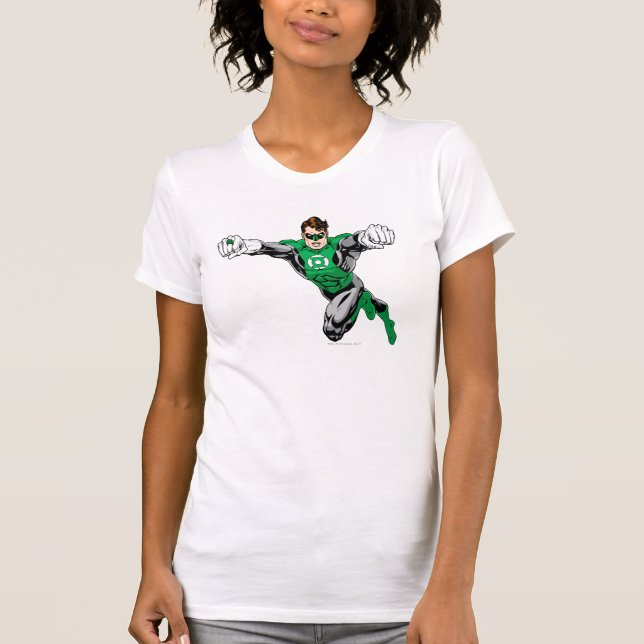 Camiseta Lanterna Verde - Olhando para a Frente (Frente)