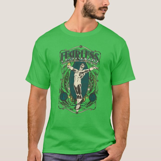 Camiseta Lanterna Verde - Poster "Sem Carinho" (Frente)