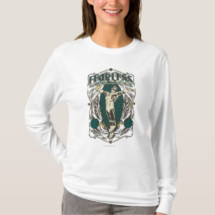 Camiseta Lanterna verde - poster "sem medo"