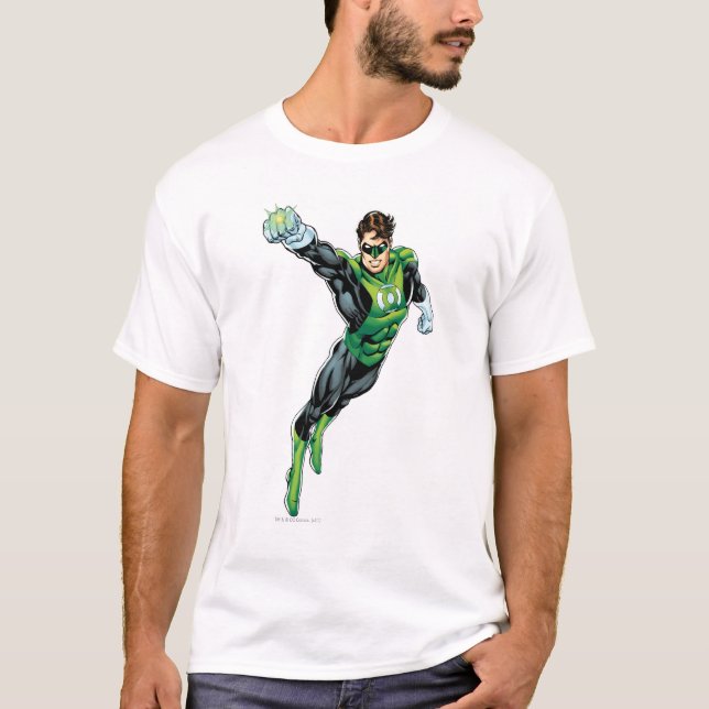 Camiseta Lanterna Verde - Quadrinhos, Braço fora (Frente)