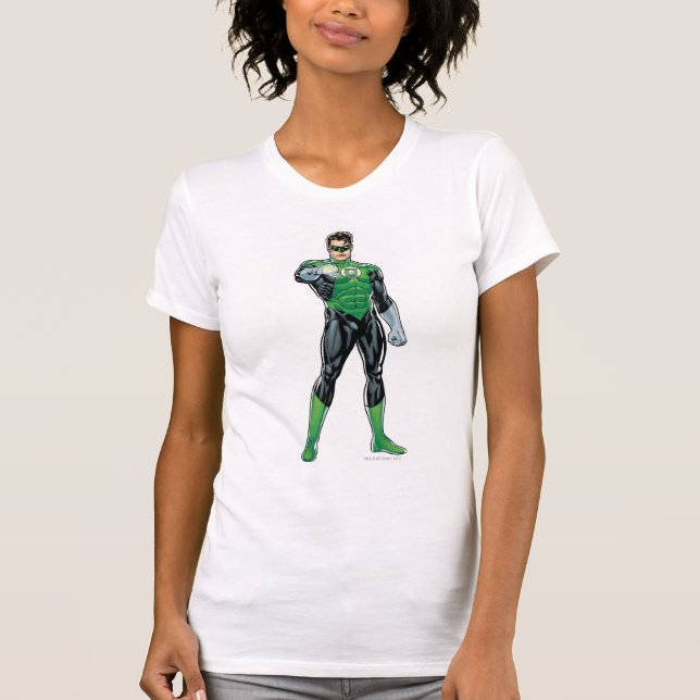 Camiseta Lanterna Verde - Quadrinhos, em Pé (Frente)