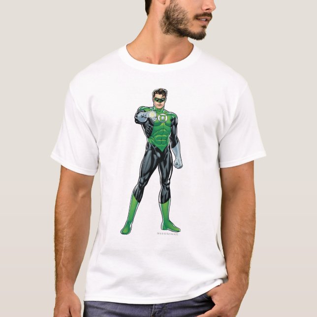 Camiseta Lanterna Verde - Quadrinhos, em Pé (Frente)
