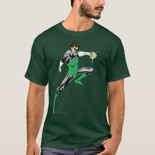 Camiseta Lanterna verde que aponta o anel