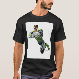 Camiseta Lanterna verde - rendida inteiramente, ambos os