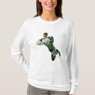 Camiseta Lanterna verde - rendida inteiramente, ambos os