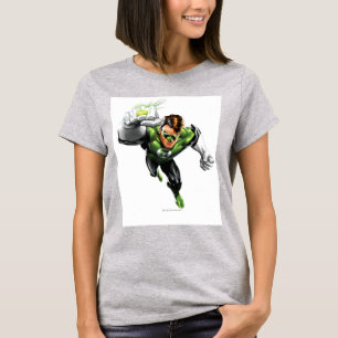 Camiseta Lanterna verde - rendida inteiramente, aumento do