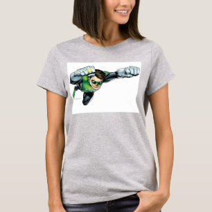 Camiseta Lanterna verde - rendida inteiramente, voando