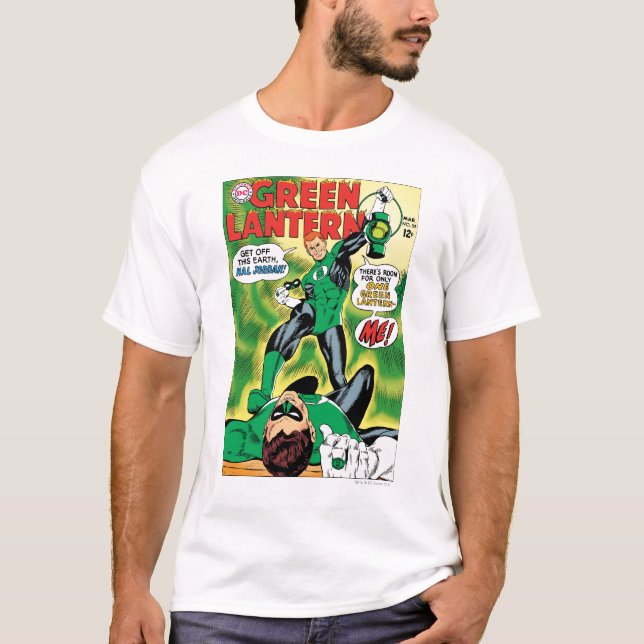 Camiseta Lanterna Verde - Sai desta Terra Hal Jordan (Frente)