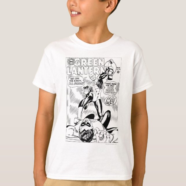 Camiseta Lanterna Verde - Sai desta Terra Hal Jordan, Bla (Frente)