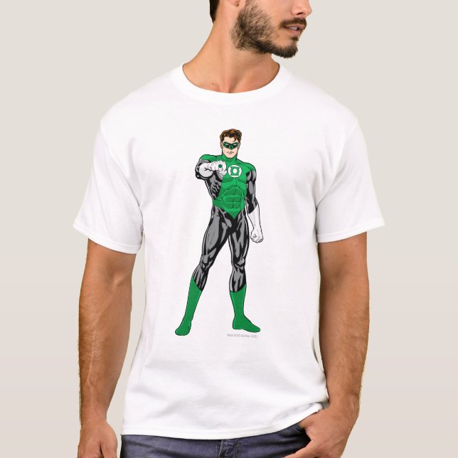 Camiseta Lanterna Verde - Totalmente Renderizado, Permanent (Frente)