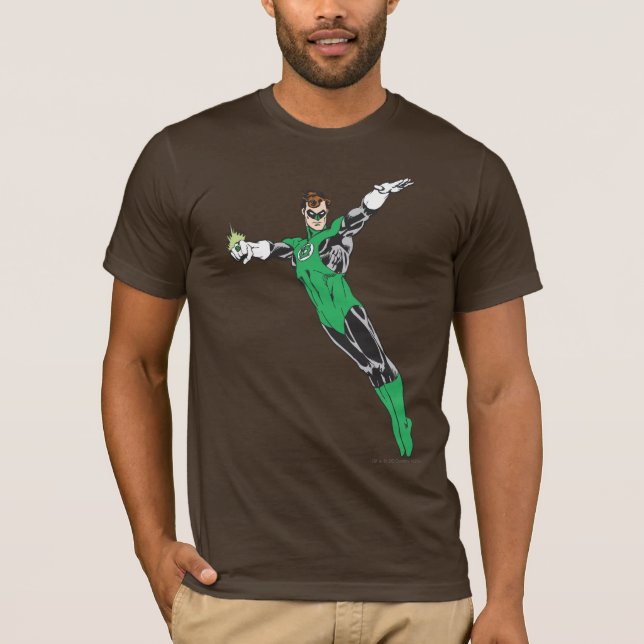 Camiseta Lanterna Verde Voa Para Cima (Frente)