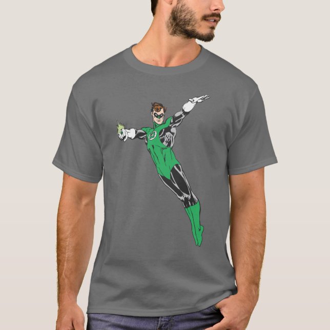 Camiseta Lanterna Verde Voa Para Cima (Frente)
