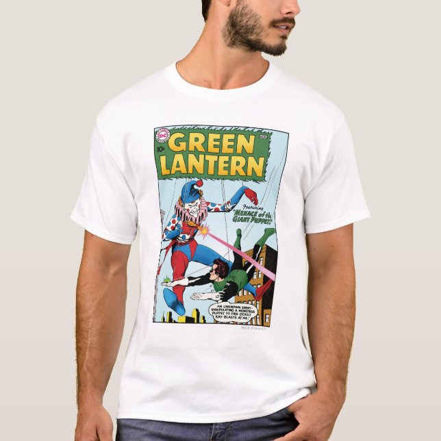 Camiseta Lanterna Verde vs Palhaço (Frente)