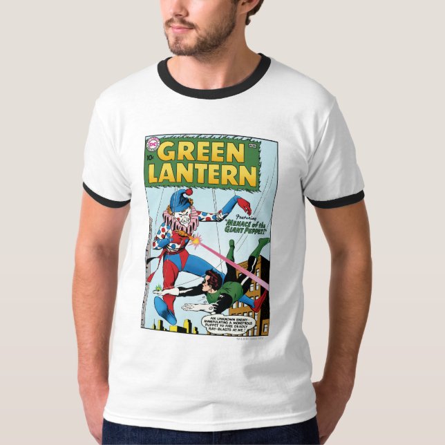 Camiseta Lanterna Verde vs Palhaço (Frente)