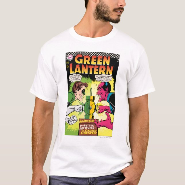 Camiseta Lanterna Verde vs Sinestro (Frente)