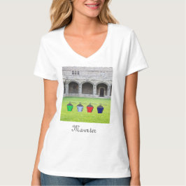 Camiseta Lanternas de Bryn Mawr em Cloisters