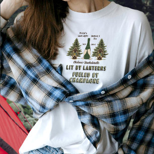 Camiseta Lanternas Rústicas de Solteira & Champanhe em Acam