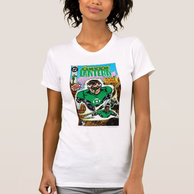 Camiseta Lanternas Verdes Voando (Frente)