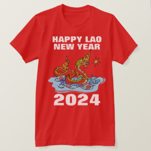 Camiseta Lao Ano Novo Naga 2024