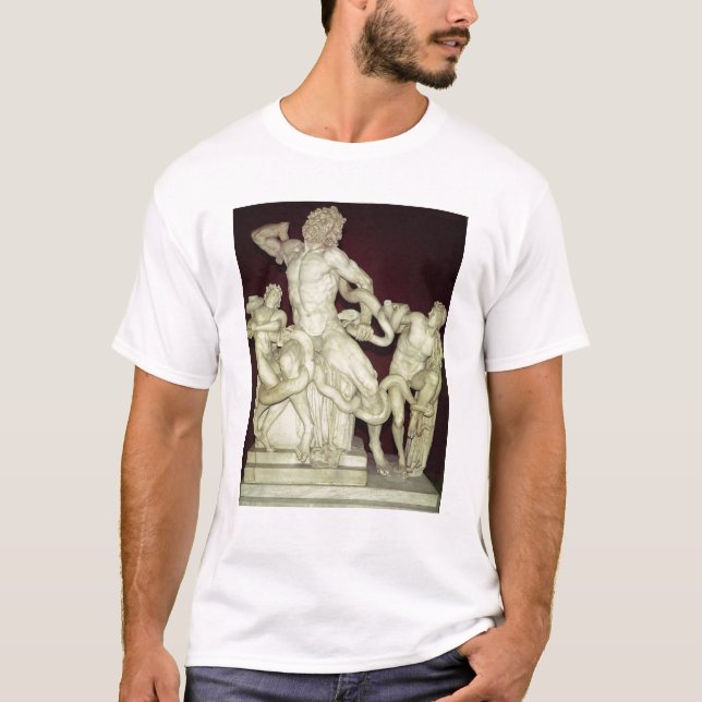 Camiseta Laocoon, original Hellenistic, século I (Frente)