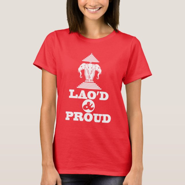 CAMISETA LAO'D E ORGULHO (Frente)