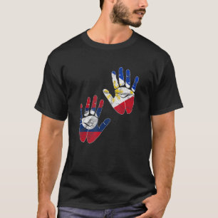 Camiseta Laos Laos Bandeira do Laos Filipinas Filipino Mist