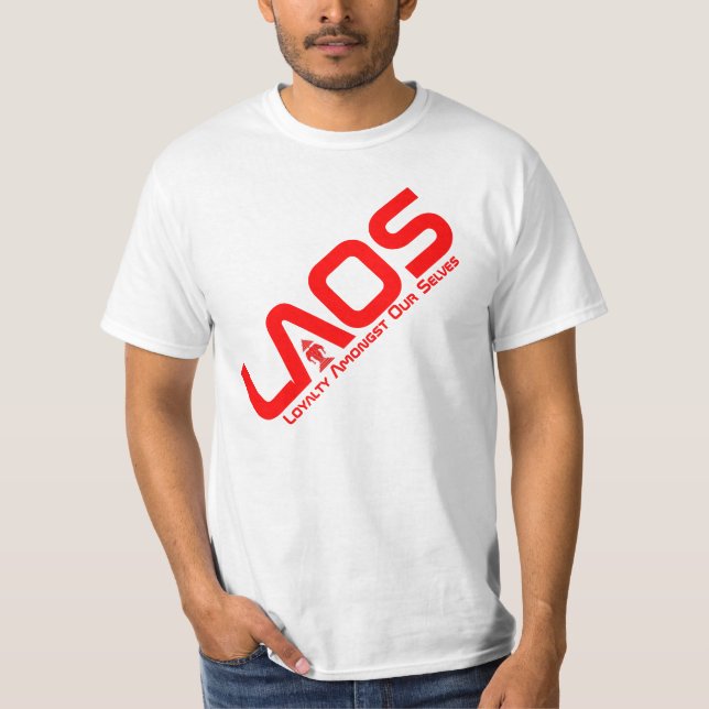 Camiseta Laos: Lealdade 1,2 (Frente)