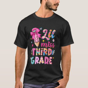 Camiseta Lápis Arco Lil Miss Terceira Série 3ª Série De Vol
