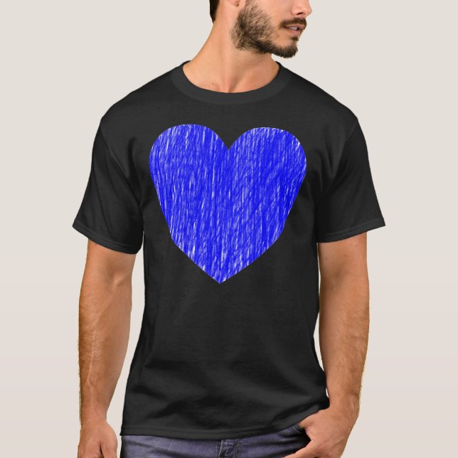 Camiseta Lápis - Azul (Frente)