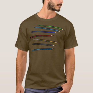 Camiseta Lápis Colorido