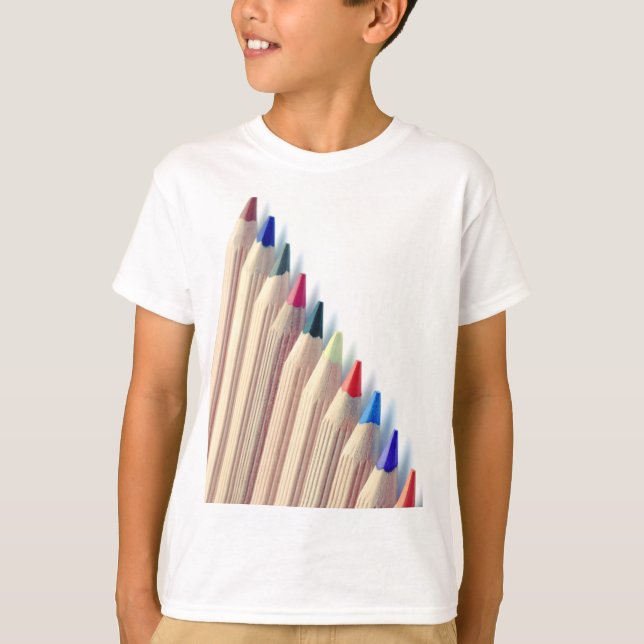 Camiseta lápis coloridos (Frente)