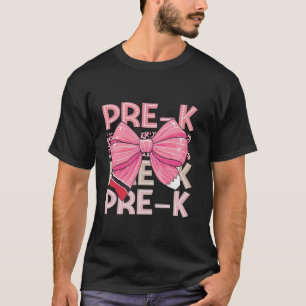 Camiseta Lápis De Arco Coquetel Cor-De-Rosa Antes Do Profes