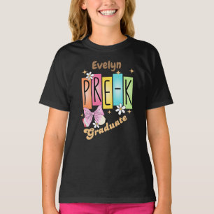 Camiseta Lápis de Arco Retroativo de Pré-K Personalizado pa