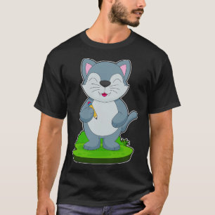 Camiseta Lápis de Cat School