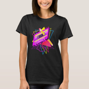Camiseta Lápis de fita de cassete retrorreflector mi de mús
