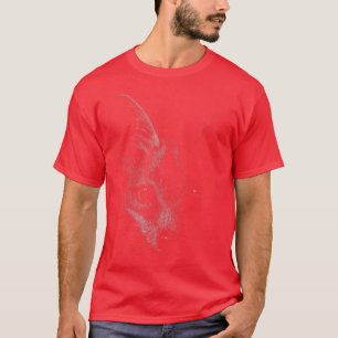 Camiseta Lápis De Ilustração Foy Desenhando A Escuro