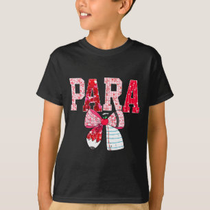 Camiseta Lápis de Laço Coquete Engraçado Para Professor Dia