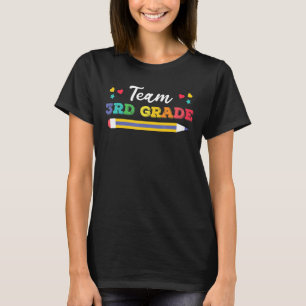 Camiseta Lápis de Terceiro Grau do Grau Team 3rdt